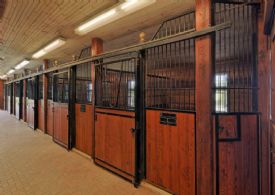 Interior of Stables - Country homes for sale and luxury real estate including horse farms and property in the Caledon and King City areas near Toronto
