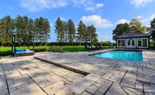 Pool and Poolhouse - Country homes for sale and luxury real estate including horse farms and property in the Caledon and King City areas near Toronto