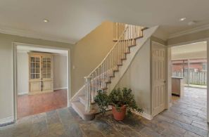 Foyer with Stone Floors - Country homes for sale and luxury real estate including horse farms and property in the Caledon and King City areas near Toronto