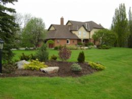 Front Elevation - Country homes for sale and luxury real estate including horse farms and property in the Caledon and King City areas near Toronto
