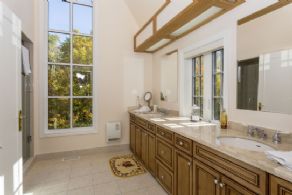 Guest Ensuite Bathroom - Country homes for sale and luxury real estate including horse farms and property in the Caledon and King City areas near Toronto