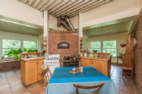 Kitchen with Bake Oven - Country homes for sale and luxury real estate including horse farms and property in the Caledon and King City areas near Toronto