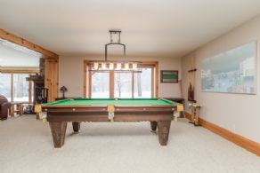 Recreation Room - Country homes for sale and luxury real estate including horse farms and property in the Caledon and King City areas near Toronto
