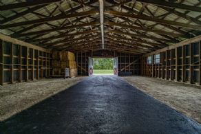 Hay and Shaving Storage Area - Country homes for sale and luxury real estate including horse farms and property in the Caledon and King City areas near Toronto