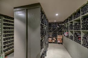 Subterranean Wine Cellar - Country homes for sale and luxury real estate including horse farms and property in the Caledon and King City areas near Toronto