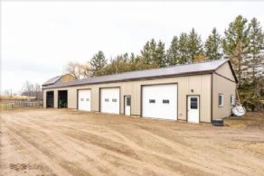 5-bay Drive-in Workshop - Country homes for sale and luxury real estate including horse farms and property in the Caledon and King City areas near Toronto