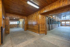 Entrance to Indoor Arena - Country homes for sale and luxury real estate including horse farms and property in the Caledon and King City areas near Toronto