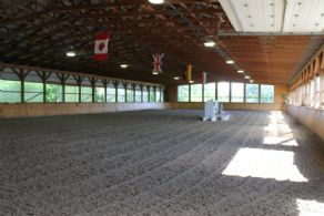 Indoor Arena - Country homes for sale and luxury real estate including horse farms and property in the Caledon and King City areas near Toronto