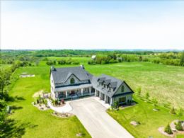 Peaceful Country Setting - Country homes for sale and luxury real estate including horse farms and property in the Caledon and King City areas near Toronto