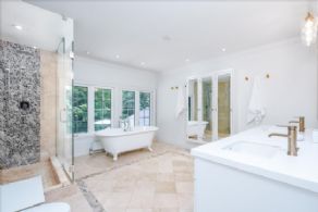 Primary Bathroom - Country homes for sale and luxury real estate including horse farms and property in the Caledon and King City areas near Toronto