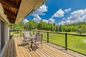 Great Room South Facing Deck - Country homes for sale and luxury real estate including horse farms and property in the Caledon and King City areas near Toronto