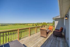 Outdoor Cedar Deck - Country homes for sale and luxury real estate including horse farms and property in the Caledon and King City areas near Toronto