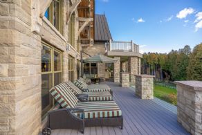 Back Terrace - Country homes for sale and luxury real estate including horse farms and property in the Caledon and King City areas near Toronto