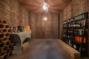 Wine Cellar - Country homes for sale and luxury real estate including horse farms and property in the Caledon and King City areas near Toronto