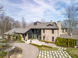 North facade - Country homes for sale and luxury real estate including horse farms and property in the Caledon and King City areas near Toronto