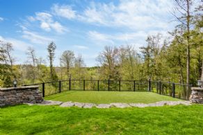 Views from Lower Deck - Country homes for sale and luxury real estate including horse farms and property in the Caledon and King City areas near Toronto