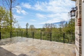 Views from Upper Terrace - Country homes for sale and luxury real estate including horse farms and property in the Caledon and King City areas near Toronto