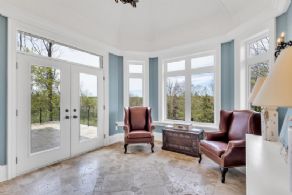 Sunroom - Country homes for sale and luxury real estate including horse farms and property in the Caledon and King City areas near Toronto