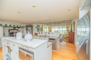 Open Concept Kitchen - Country homes for sale and luxury real estate including horse farms and property in the Caledon and King City areas near Toronto