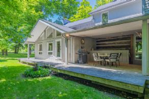 BBQ porch - Country homes for sale and luxury real estate including horse farms and property in the Caledon and King City areas near Toronto