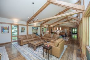 Great room - Country homes for sale and luxury real estate including horse farms and property in the Caledon and King City areas near Toronto