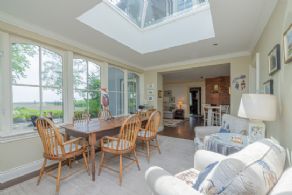 Breakfast Room with Paddock Views - Country homes for sale and luxury real estate including horse farms and property in the Caledon and King City areas near Toronto
